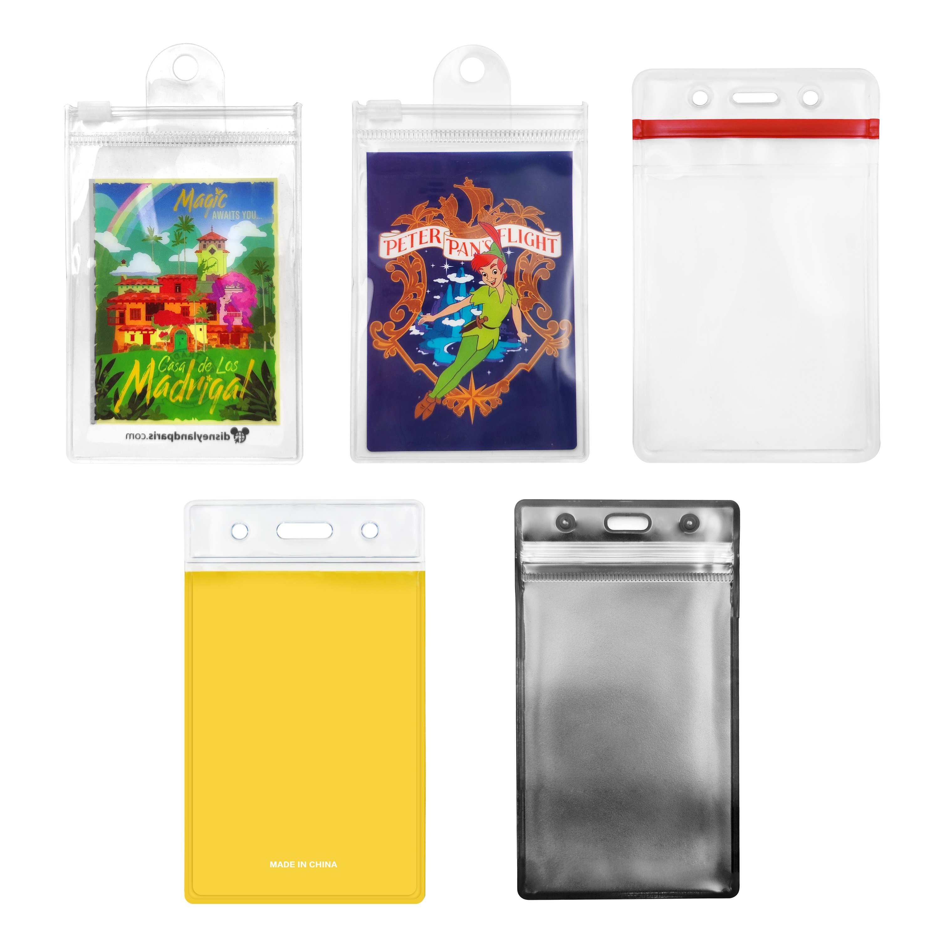 Waterproof Atm Id Card Holders Business Student Exhibition Id Card Name Badge Holder Clear Soft Plastic PVC Custom Logo Accepted
