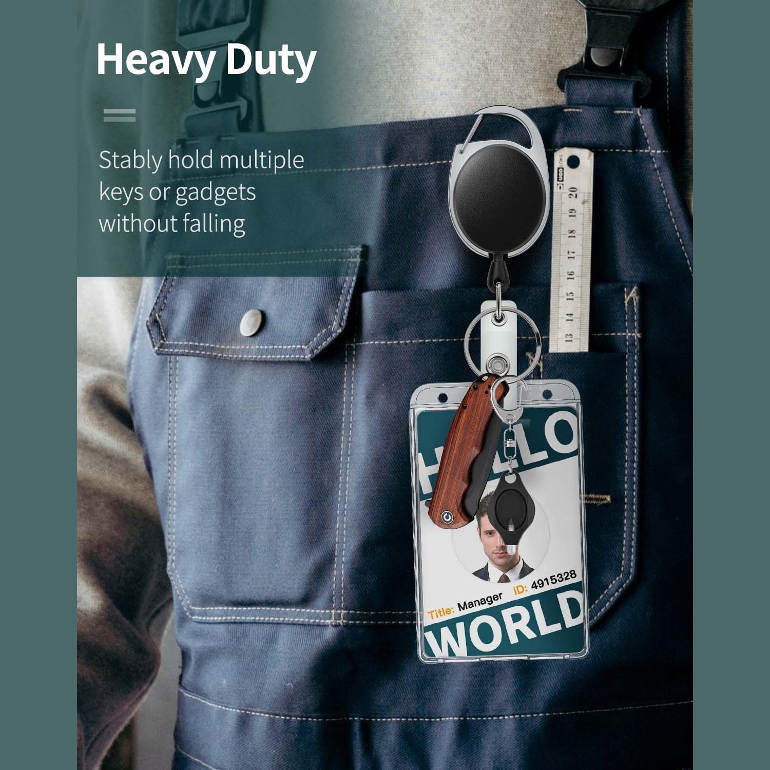 hot sale oval retractable keychain reel with horizontal and vertical dual-use ID card holder