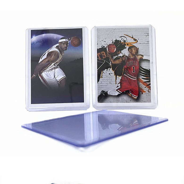 Hot Sale NBA Star Card Cover 35pt PVC Transparent Protective Cover Game Hard Card Cover