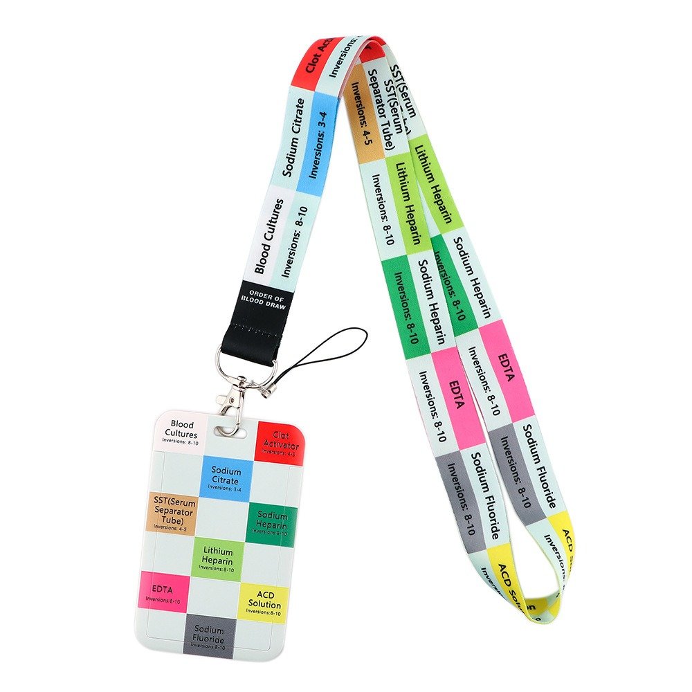 Factory popular selling polyester lanyard accept custom lanyard with id card badge holder teacher lanyard