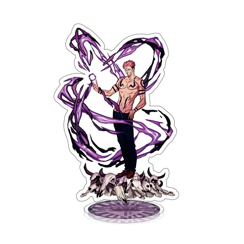 Custom Uzumaki Character Acrylic Bracket Figura De Anime Plastic Bottle Opener Keychain with Alloy Metal Type
