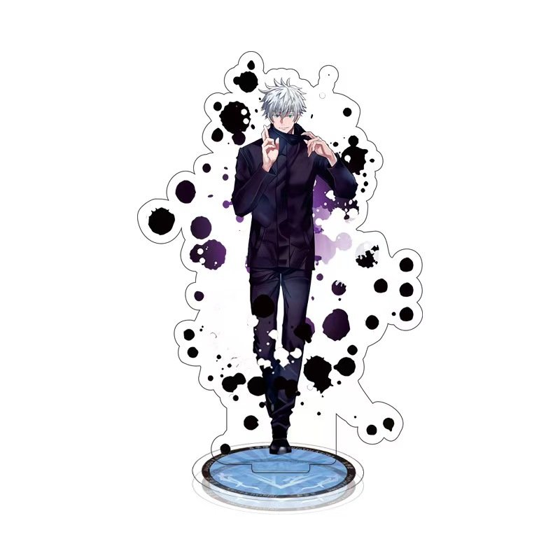 Custom Uzumaki Character Acrylic Bracket Figura De Anime Plastic Bottle Opener Keychain with Alloy Metal Type