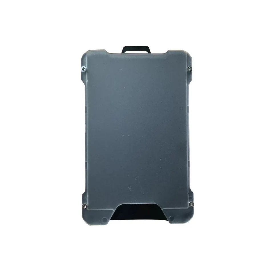 Durable Polycarbonate Badge Wallet ID/Credit Holder with Metal Clip and Clear ID Window