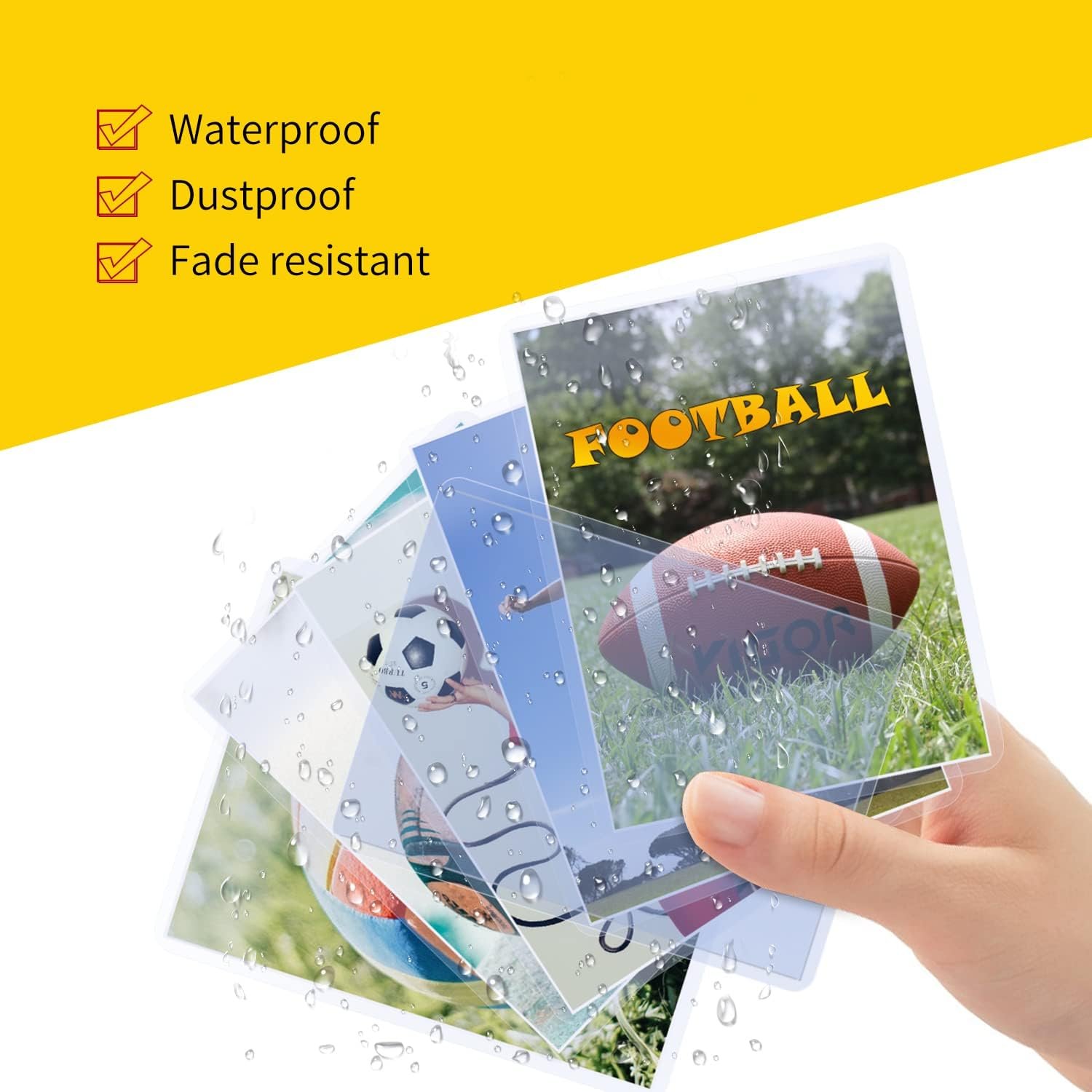 Custom Clear Top Loaders 3 x 4" Card Sleeves Trading Card Holder Clear Protective Sleeves Holder for Baseball Card