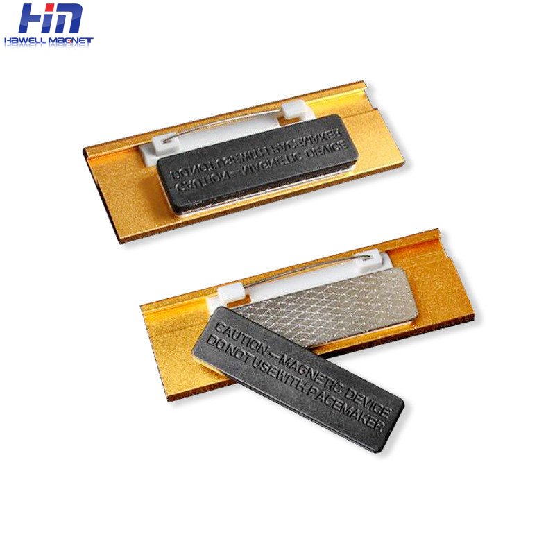 License Plate Holder Magnetic Metal Magnetic Name Badge Holder Name Board Steel Plate Magnet
