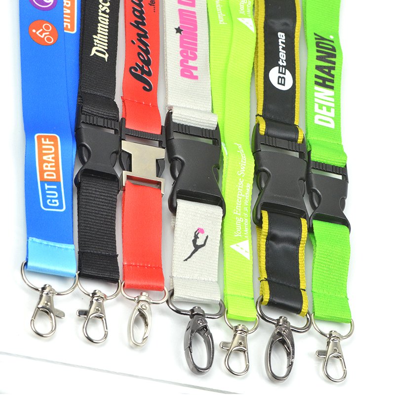 Customize id card holder with lanyard retractable badge reel name ID holder neck lanyard Retractable Badge Reel lanyard