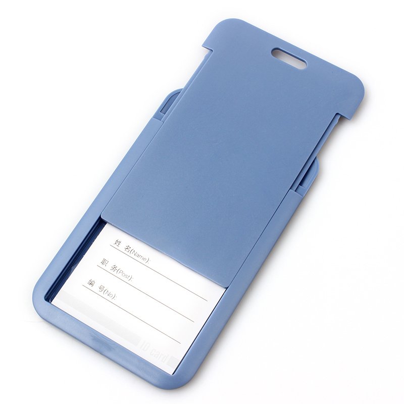 New style personalized pp id card holder hard plastic