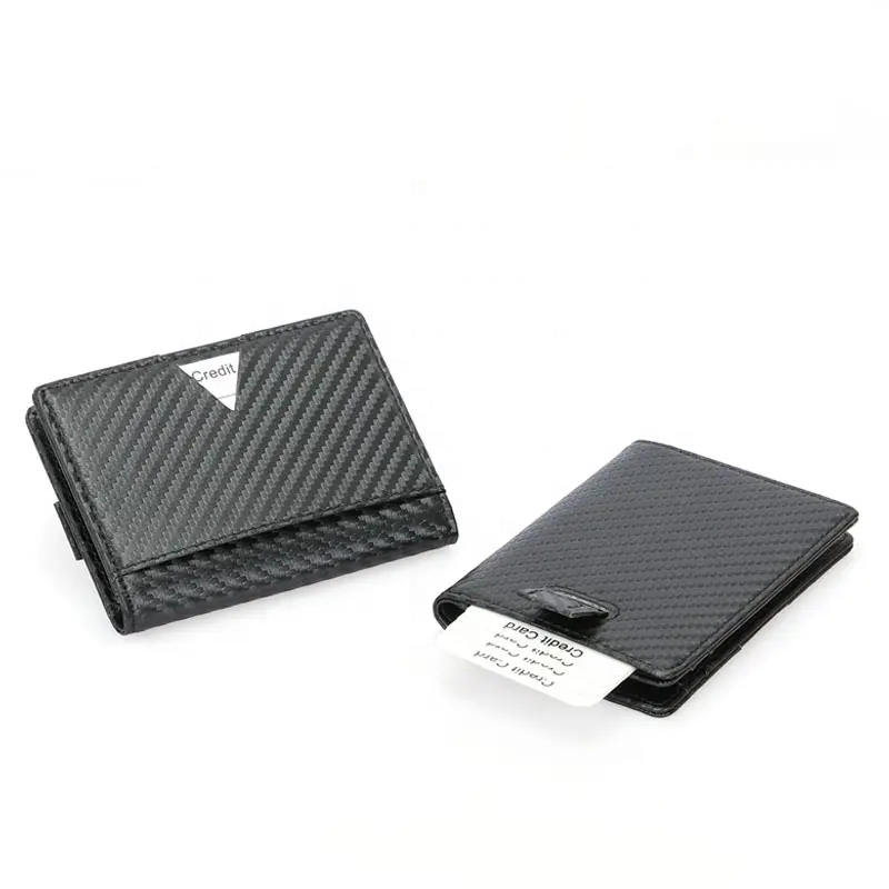SHENGYANG Hot Selling Top quality Portable RFID blocking slim wallets and card holders for men Minimalist leather Wallet for Men