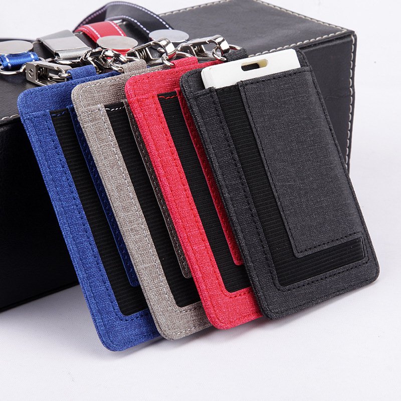 Cartoon pattern ID holder bus card holder badge access control card holder