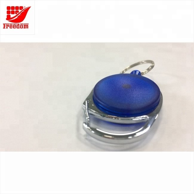 Logo Customized Round Plastic ID Card Badge Holder