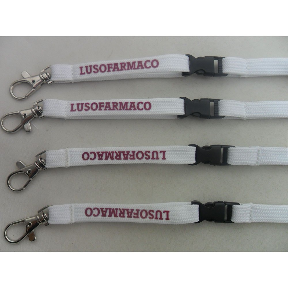 Double Clip Lanyard Conference Pack of Ten Event Staff Lanyard Pre-printed Event Staff Lanyards