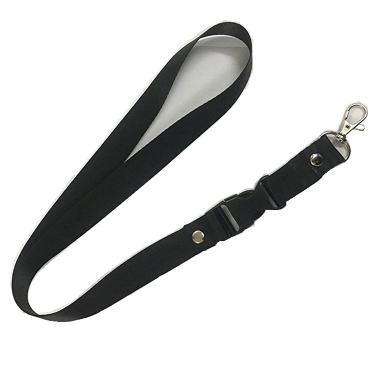 Lanyards for ID Badge Holder Premium Polyester Office Neck Strap Lanyard With Breakaway Safety Lanyard