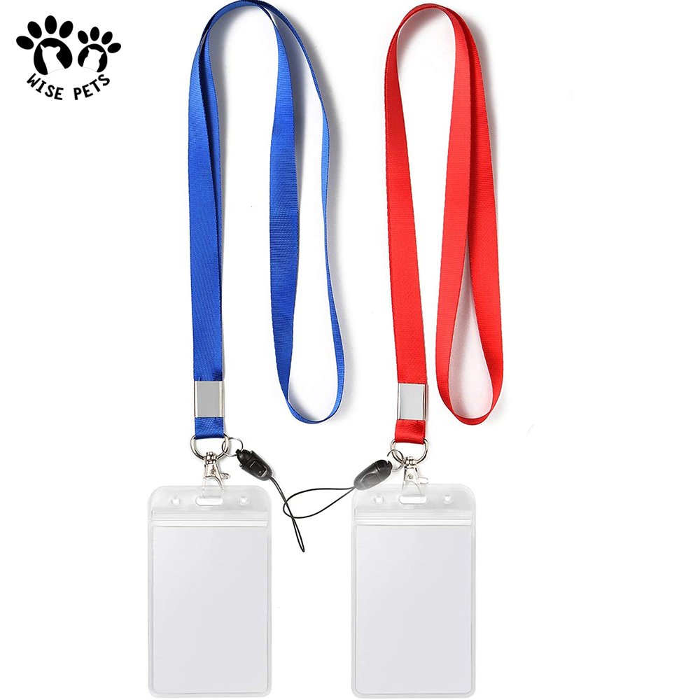Custom Neck Lanyards Strap Keychain Silk Screen Blank Blue Polyester Lanyard With Company Logo Sublimation Print For Sport Race