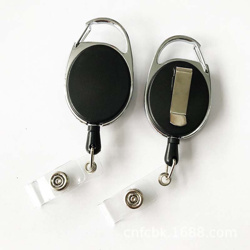 Wholesale Custom Heart Shaped Retractable Badge Reel Alligator Nurse ID Name Tag Card Holder Pull String Yoyo