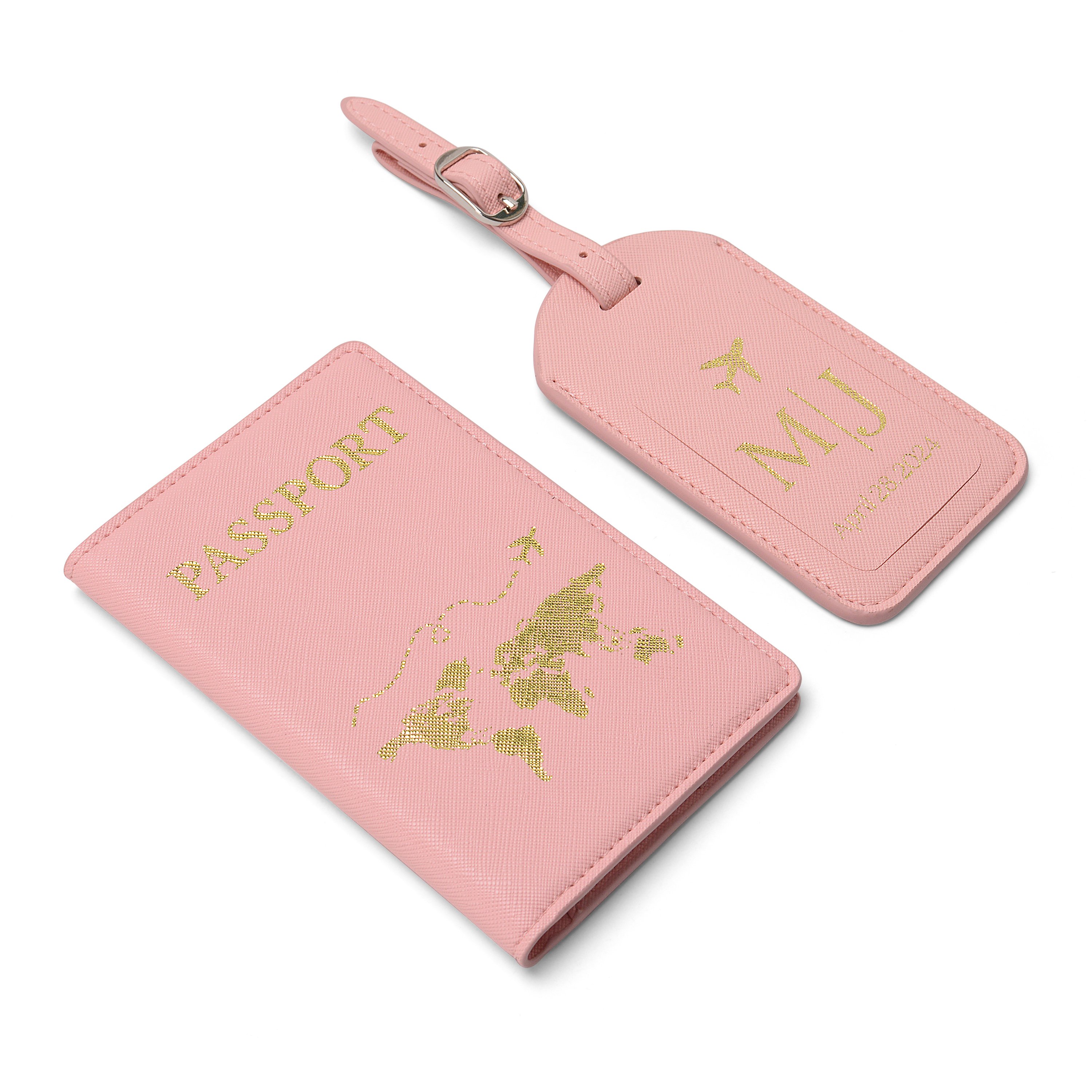 Badge holder incense holder business passport holder with Tag Travel the world travel kit travel organizer
