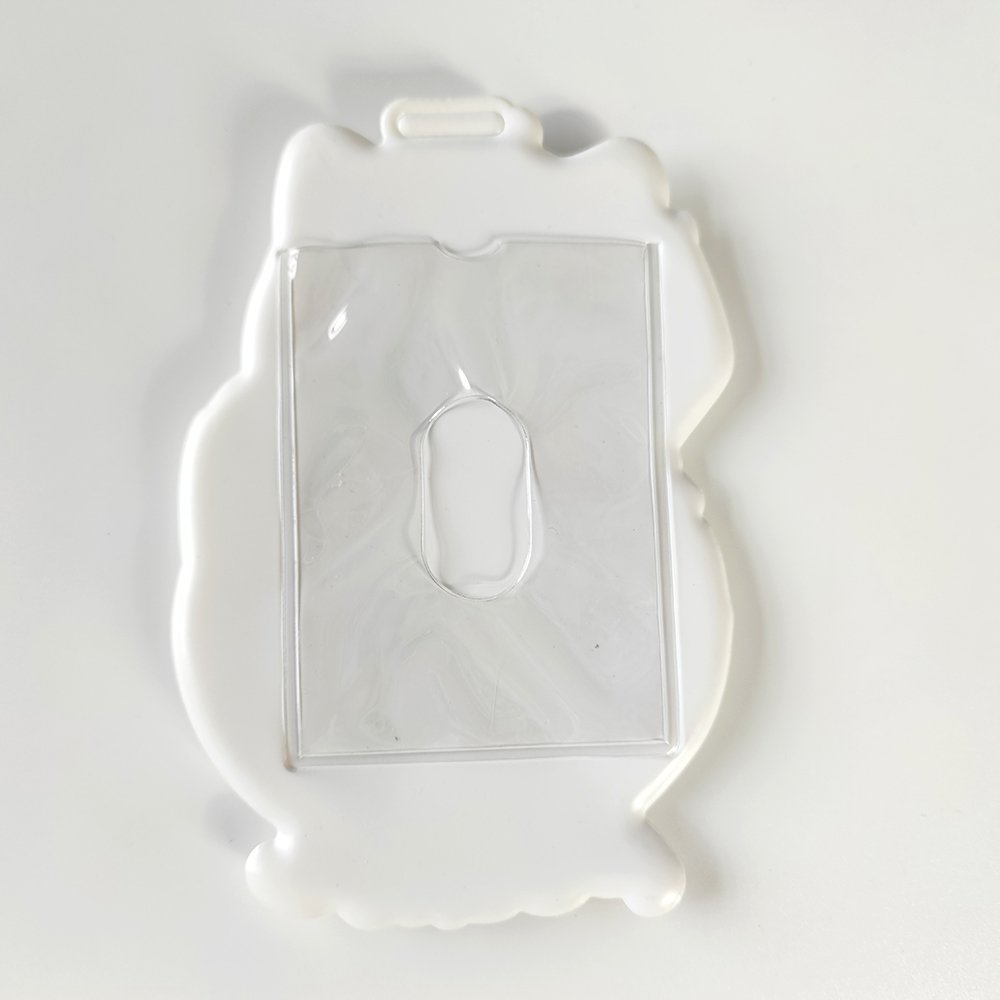 Promotion Vinyl Transparent Plastic Card Holder Stock Cheap Blank Soft PVC Id Badge Holder In Bulk