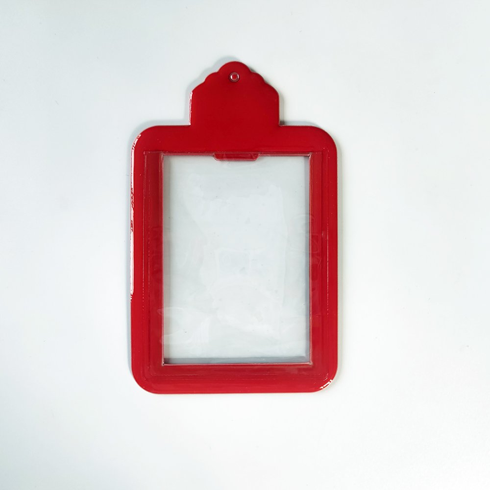 Promotion Vinyl Transparent Plastic Card Holder Stock Cheap Blank Soft PVC Id Badge Holder In Bulk