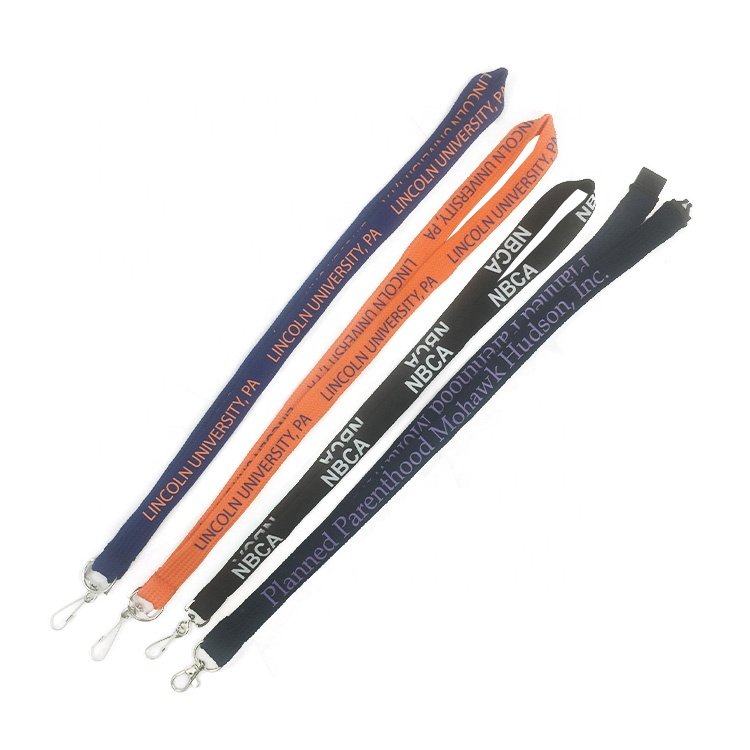 Colorful Tubular Lanyards For keys ID Card Gym Mobile Phone Straps USB Badge Holder