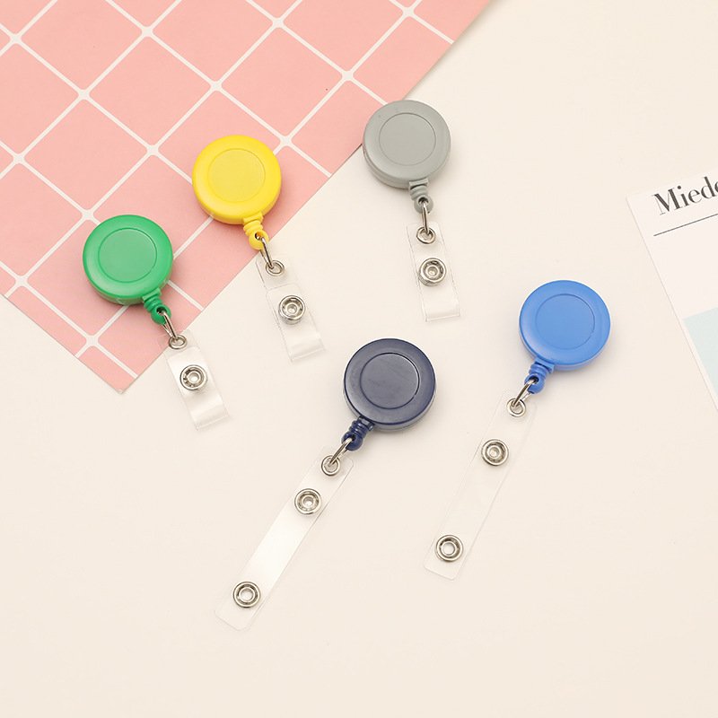 Factory Wholesale OEM Retractable Badge Reel ID Card Holder Badge Lanyard