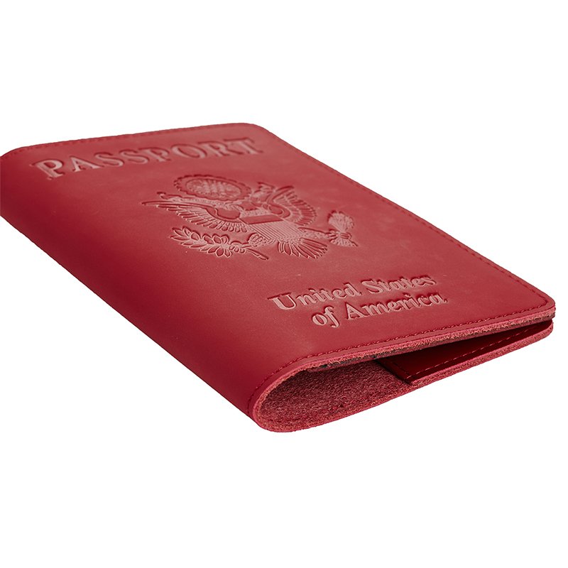 Custom Logo Travel Wallet Card Holder Cublimation Personalized Rfid Blocking Passport Cover PU Leather