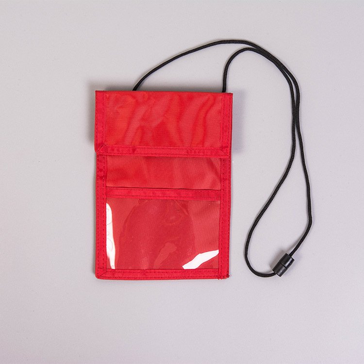 Waterproof Sport Event Neck Wallets & Travel Neck Wallet Badge Holders For Passport Neck bag