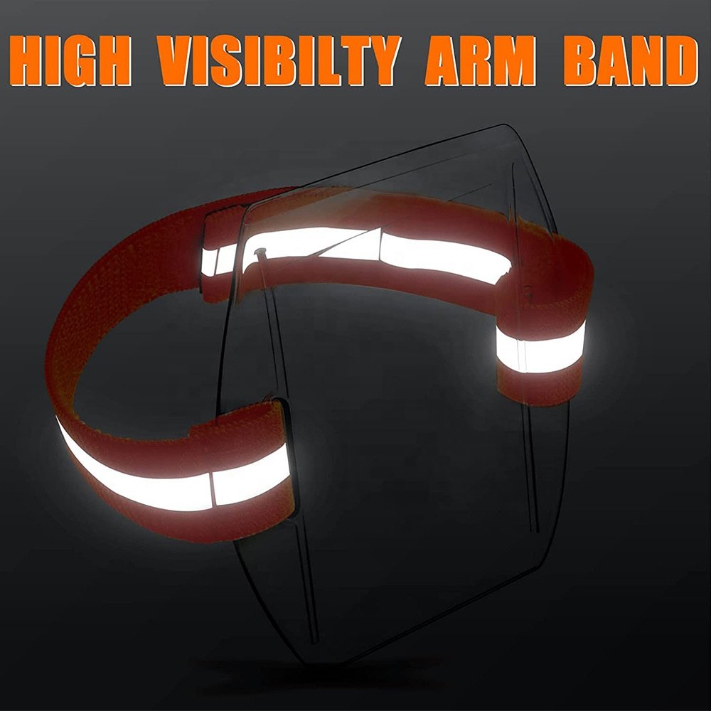 Arm Band Student Wokers Sporting Clear Color PVC ID Badge Holder with Elastic Strap