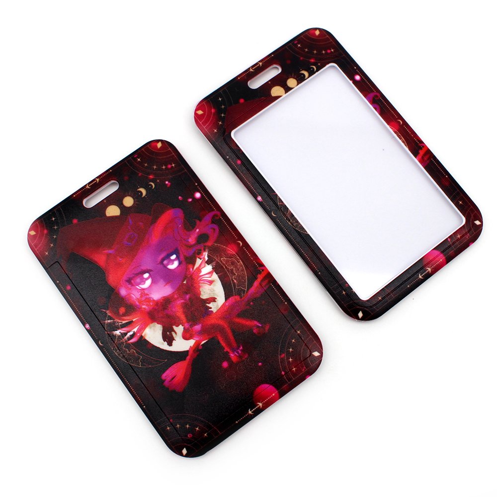 Custom Design Sublimation Cover Print Sleeve ABS Plastic ID Badge Card Holder