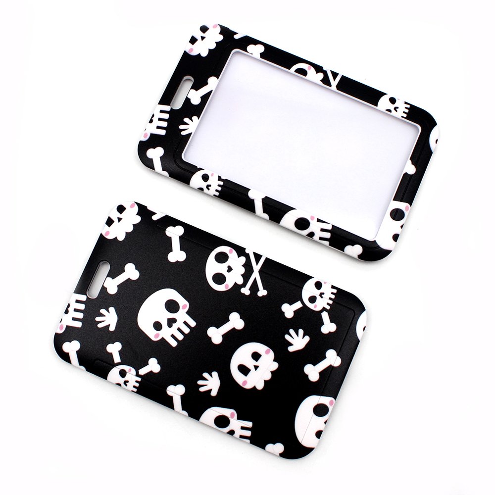 Custom Design Sublimation Cover Print Sleeve ABS Plastic ID Badge Card Holder