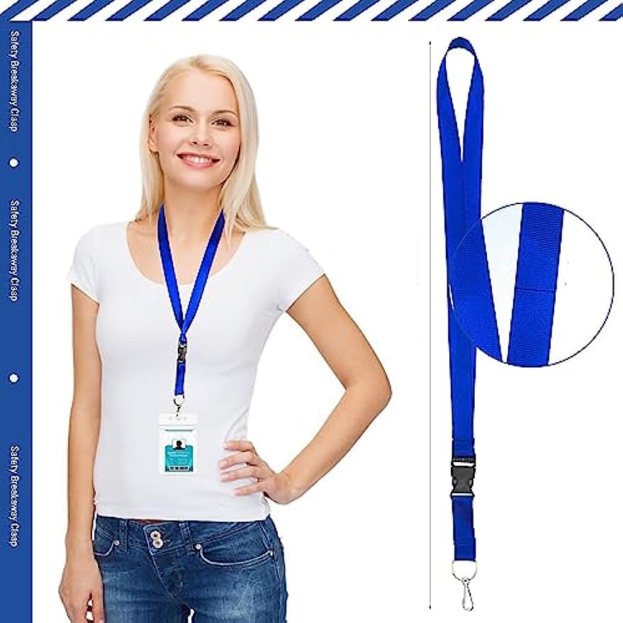 Neck Lanyards With Badge Holder Width 2.5cm Keys Strap Lanyard For Id Badges Holder Keychain Women Men Cell Phones Usb Whistles