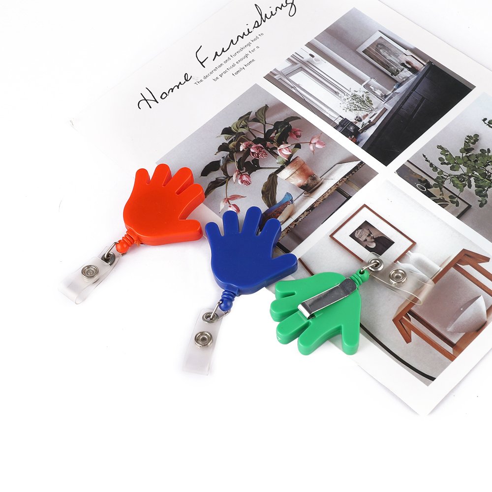 Wholesale Custom Retractable Badge Holder Handy ID Badge Reel with Belt Clip