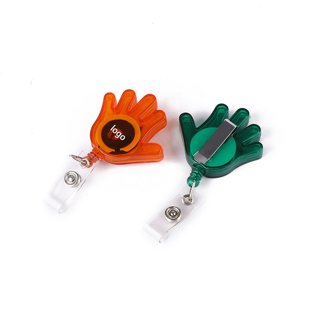 Wholesale Custom Retractable Badge Holder Handy ID Badge Reel with Belt Clip