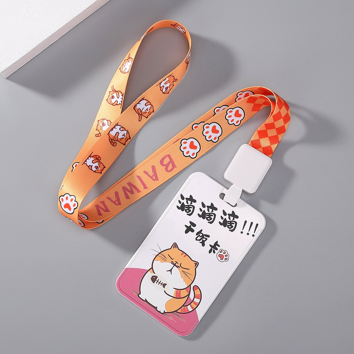 Custom Logo id Badge Holder Retractable Badge Reel Personalized Polyester Sublimation Lanyards