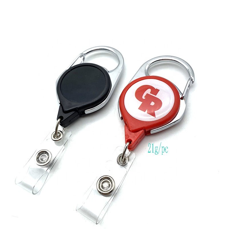 YYX Name YOYO Reel Round Office School Retractable Badge Holder ID reel