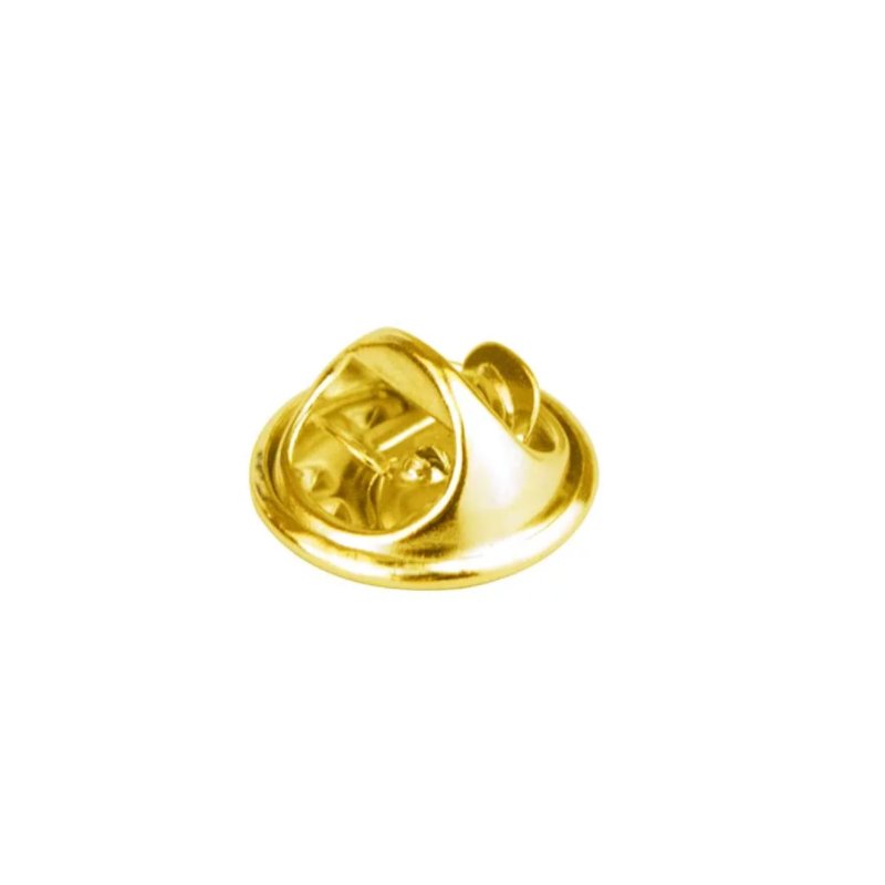 Promotion Gold Pin Backs Low Profile Deluxe Lapel Pin Backs Clasp Clutch ,Butterfly clutch pin