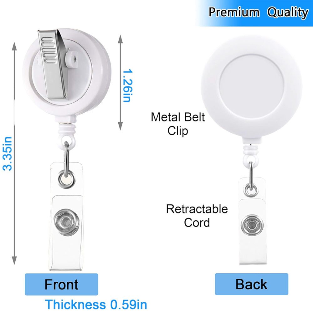 New Summer Multi-colored Fruit Oil Coated Id Card Holder Nurse Fruit Retractable Badge Reel Holder