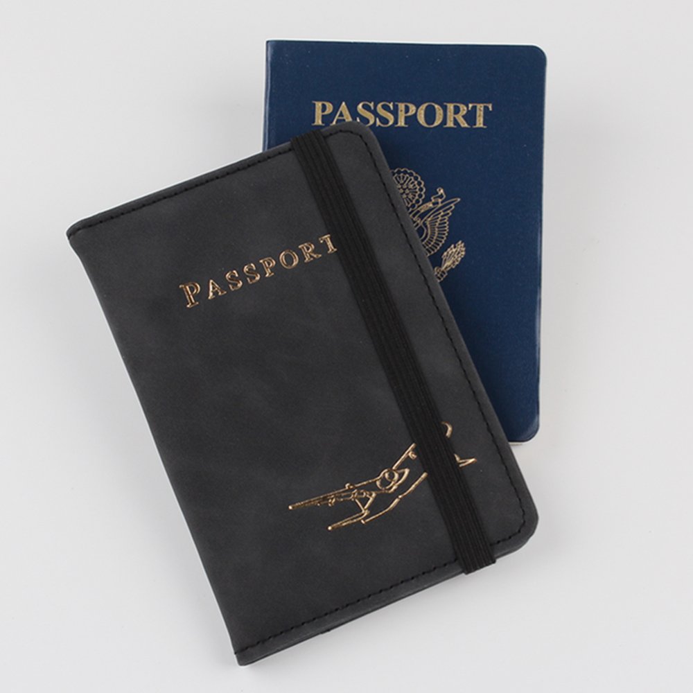 The best-selling product 2024 Luxury Passport Cover custom logo pu leather passport and card holder wallet passport holders