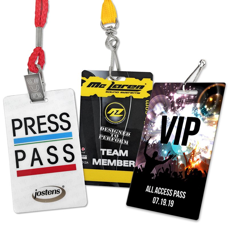 Free Sample Soft Plastic PVC ID Card Holder Business Conference Staff ID Card Protector Badge Holder
