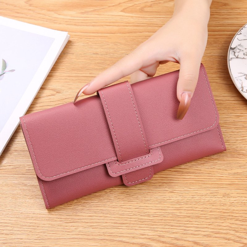 HOT Women's Flip Wallet Female Purses Card Holder Multi-function Wallets PU Leather Clutch Money Bag Pu Leather Wallet carteras para mujer