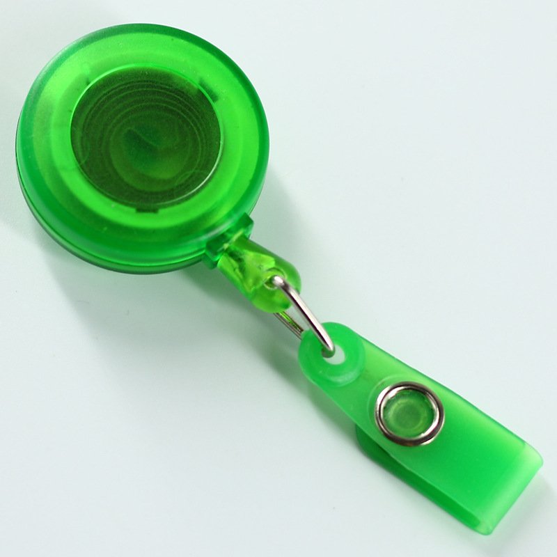 2024 New Multifunctional Badge reel key ring Badge Holder With Carabine Reel