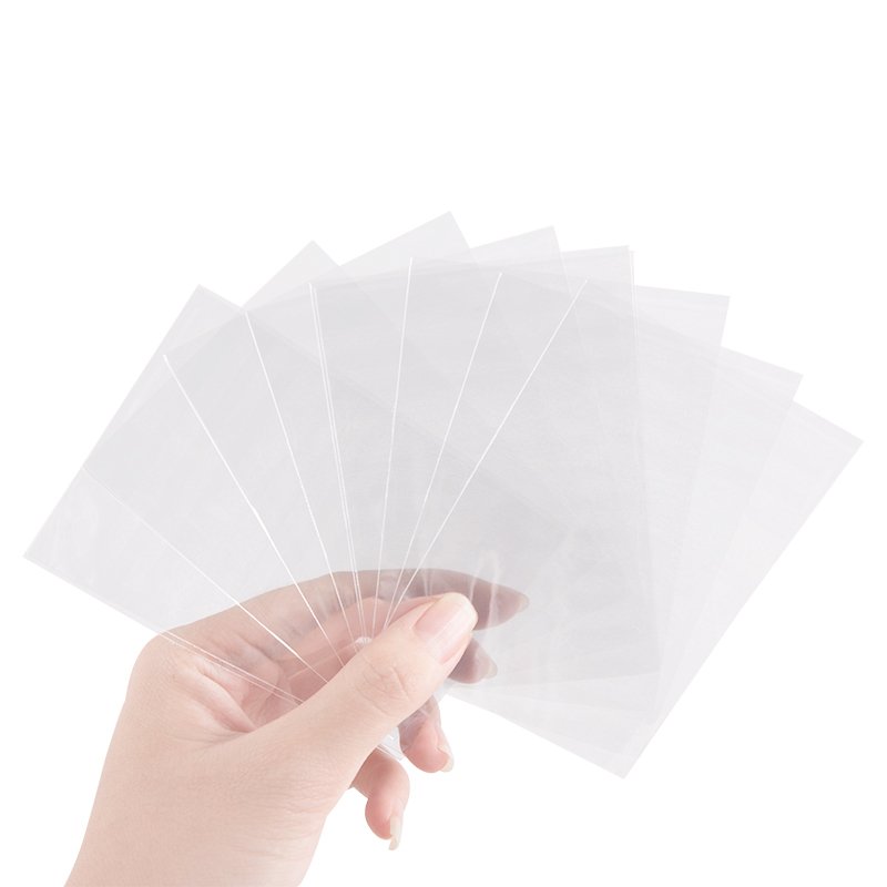 Crystal Photo Card Sleeves Perfect Fit Kpop Photocard Sleeves Soft Plastic Clear Penny Sleeves For Photocard