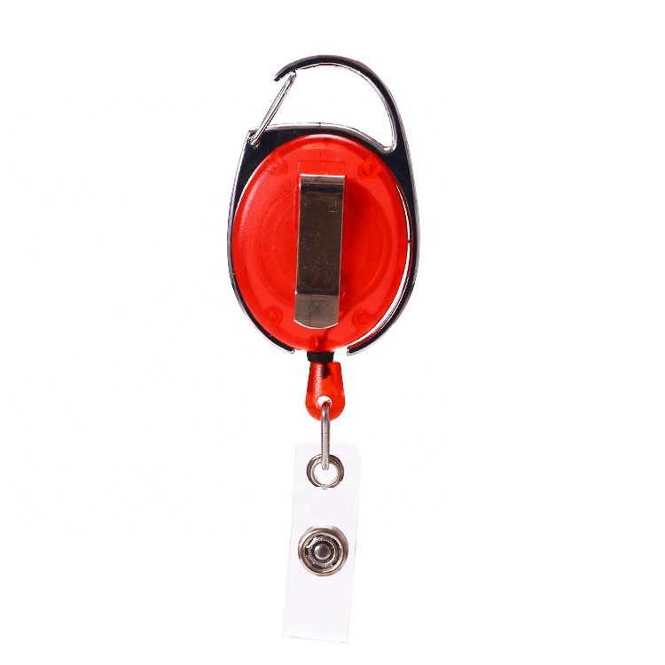Nurse Carabiner Retractable Badge Reel Wholesale Hospital Medical Yoyo Badge Holder Clip Bulk Sale