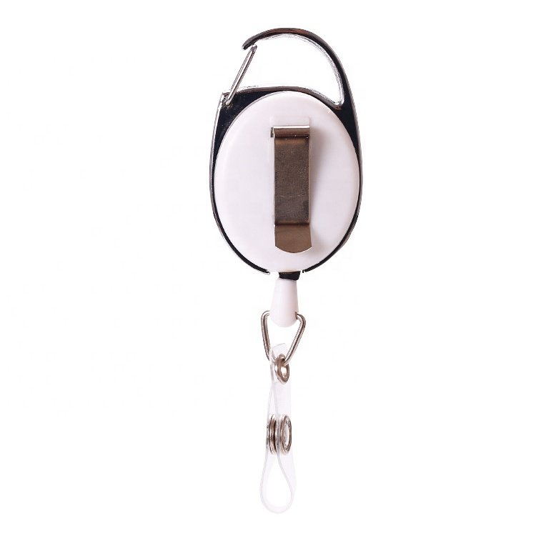 Nurse Carabiner Retractable Badge Reel Wholesale Hospital Medical Yoyo Badge Holder Clip Bulk Sale