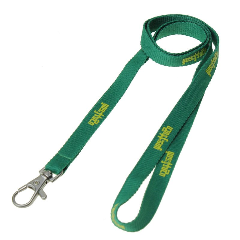 good quality custom wrist lanyard polyester key chain holder key lanyard in lower MOQ