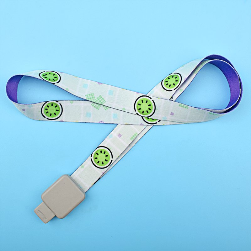 High Quality Football Team Neck Custom Polyester Pink Style Lanyards