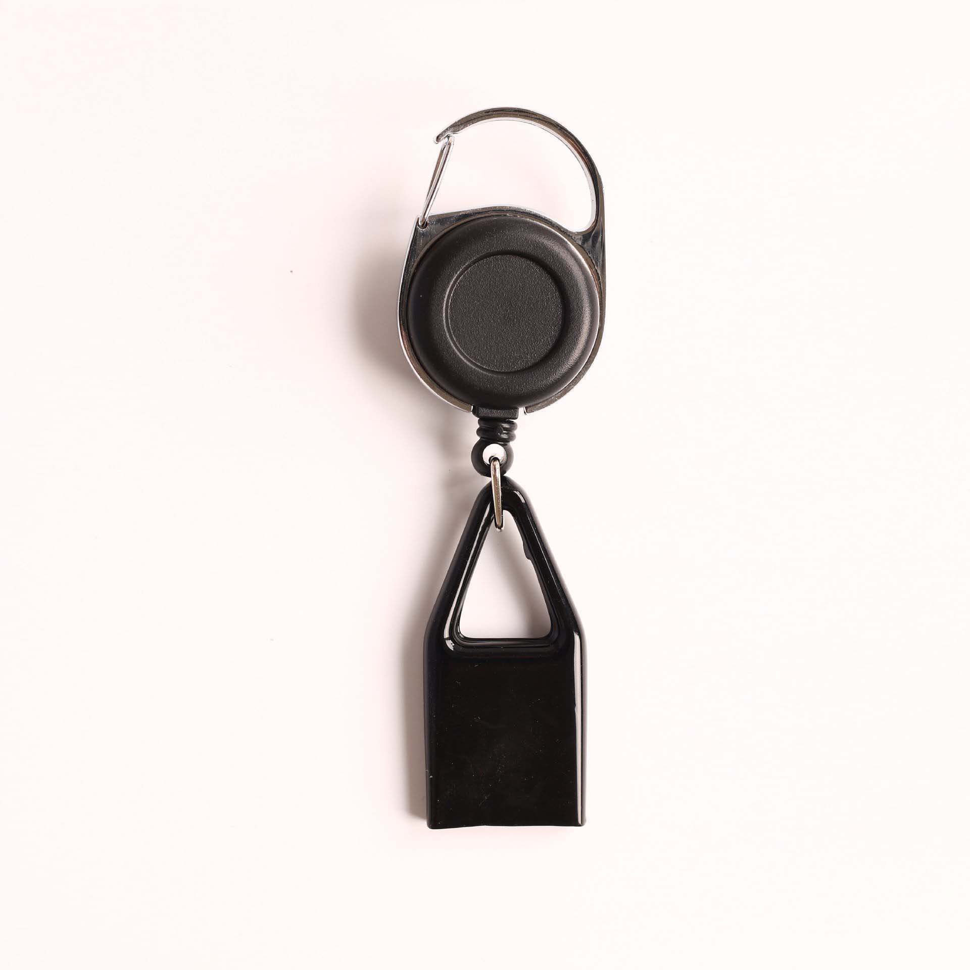 Retractable Badge Reel Keychain Cigarette Smoking Accessories Lighter Holder Sleeve Clip Lighter Silicone Protective Case
