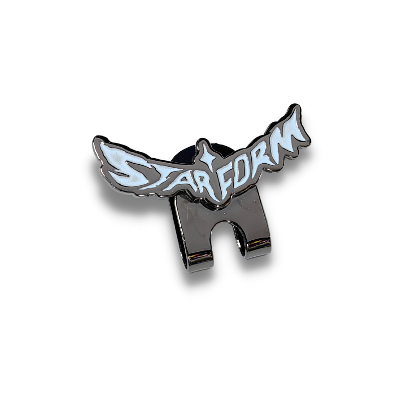 Manufacture Bulk Marker Custom your Logo Soft Hard Enamel Hat pin Metal Golf Hat Brim Clips pins Custom pins for hats