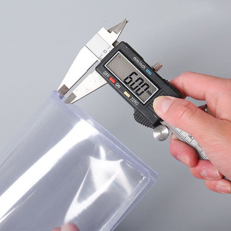 Wholesale Transparent Hard Glue Plastic Sleeve PVC Material Water Proof ID Badge Card Holder Photo Document Protector Card