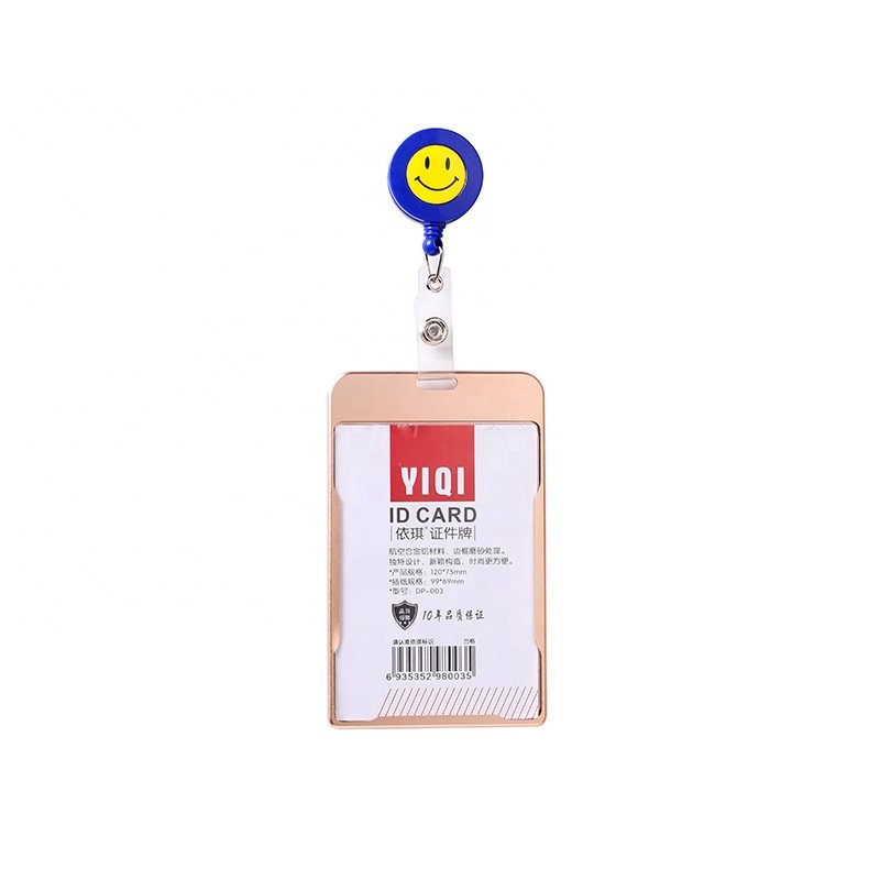 Hot Sale Double Sided Aluminum Metal Credit Name ID Card Holder