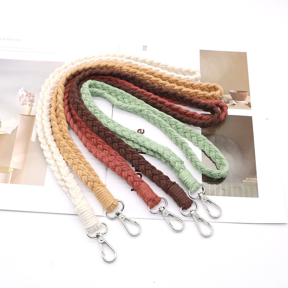 New Handcrafted Lanyard, Badge Holder Strap, Keychain Anti-Lost Neck Strap, Work ID Holder Cord, Phone Lanyard