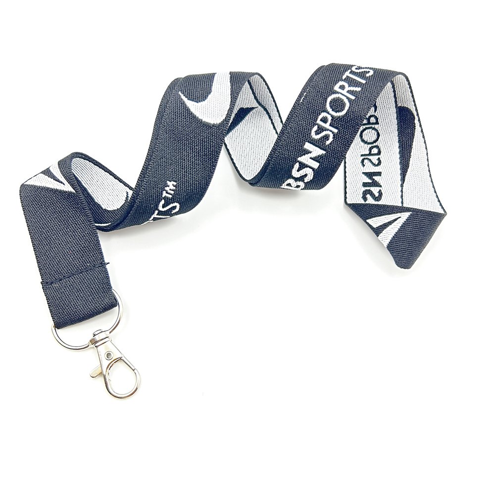 Polyester silk screen printing lanyard with id card badge holder free design sublimation lanyard printer with buckle